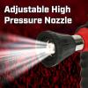 imageChapin 4699 Firefighter Water Cannon Hose Nozzle Fireman Spray Nozzle with Ergonomic Grip and Threaded Hose Connection Adjustable Twist Nozzle Lever OnOff Control RedBlackFirefighter Water Cannon