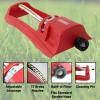 imageChapin 4990 Oscillating Lawn Sprinkler with 17 Brass Nozzles Red