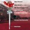 imageChapin 4991 Spike Impact Sprinkler 360 Degree Automatic Impact Sprinkler with Yard Spike for Gardens and Lawns Up to 85 ft Coverage Area Lawn Sprinkler Yards and Garden Watering Red