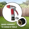 imageChapin 69465 34 Inch Garden Hose QuickConnect Fittings Male and Female 2Piece Assembly Heavy Duty Set of 4Female4pack