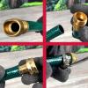 imageChapin 69470 Female Garden Hose Repair Connector with Clamps Hose Mender Fittings Set of 4Female2pack