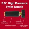 imageChapin 69472 High Pressure 35inch Brass Twist Hose Nozzle HeavyDuty Adjustable Garden Hose Nozzle Gardening Watering and Irrigation Outdoor Cleaning Black1Pack
