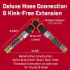 imageChapin 69482 Deluxe 2Way Shutoff Hose Connection with KinkFree Extensions Fits Standard Garden Hoses Metal and Plastic Construction with ShutOff Valves LeakFree Dual Water Flow