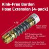 imageChapin International Chapin 69490 Kink Extensions 2 Pack Fits Standard Garden Hoses and Spigot Faucets Metal and Plastic Construction LeakFree for Landscaping and Outdoor Use4Pack