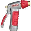imageChapin 4600 Professional Heavy Duty Galvanized Steel 7way Spray Nozzle With Ergonomic Rubber Grip SilverRed