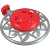 imageChapin 4998 8Pattern Metal Circle Sprinkler 360 Degree Sprinkler Head for Small Gardens and Lawns Up to 40 ft Coverage Area Lawn Sprinkler Small Area Yards and Garden Watering RedSilver