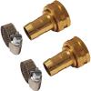 imageChapin 69470 Female Garden Hose Repair Connector with Clamps Hose Mender Fittings Set of 4Female2pack