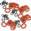 imageChapin 69471 48 Pieces Replacement Garden Hose Rubber Washers and ORings Sealing Ring for 38 Inch Quick Connector and Standard Garden Hose48pcs