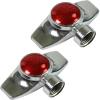 imageChapin Rectangular Pattern Spot Sprinkler 2 Pack 360 Coverage Up to 30Feet RedRectangular