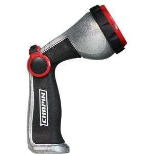 imageChapin 4620 Professional Heavy Duty Galvanized Steel 7way Spray Nozzle With Ergonomic Rubber Grip BlackRed1 Count Pack of 1