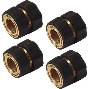 imageChapin 69465 34 Inch Garden Hose QuickConnect Fittings Male and Female 2Piece Assembly Heavy Duty Set of 4Female4pack