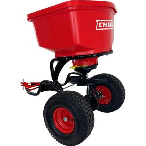 imageChapin 8622B Made in The USA 22 Cubic Feet Tow and Pull Behind Spreader with AutoStop Dual Impeller That Stops When Not Moving Designed for Farm and Tough Terrain Hitch Pins BlackSpreader