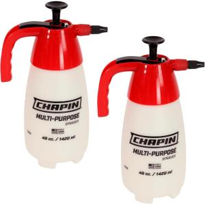 imageChapin International 10022 Value Pack 2Pack 48Ounce Handheld MultiPurpose Pump Sprayer for Fertilizers Herbicides and Pesticides