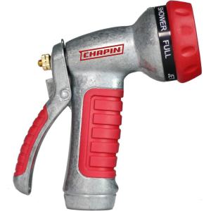 imageChapin International 4610 Professional Heavy Duty 7way Spray Nozzle With Ergonomic Rubber Grip BlackRed