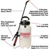 imageChapin 26021XP Made in USA 2Gallon HeavyDuty Compression Sprayer for Professional Use with 3 nozzles one Brass Pressure Relief Valve Comfort Grip Handle Translucent White2Gallon