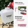 imageChapin 60114 Made in USA 4Gallon Backpack Sprayer with 3Stage Filtration System Pump Pressured Sprayer for Spraying Plants Garden Watering Lawns Weeds and Pests Translucent WhiteSprayer