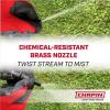 imageChapin 61800 4Gallon Made in USA Professional Backpack Sprayer with Brass Adjustable and Poly FanCone Nozzles Cushion Grip ShutOff 3Stage Filtration System Translucent WhiteManual Pump