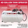 imageChapin International 98444 40Gallon AgricultureFarming Tank Sprayer with 2Nozzle Boom and 25 GPM Pump 40gallons 1Pack