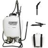 imageChapin 60114 Made in USA 4Gallon Backpack Sprayer with 3Stage Filtration System Pump Pressured Sprayer for Spraying Plants Garden Watering Lawns Weeds and Pests Translucent WhiteSprayer