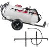 imageChapin 97664 Made in The USA 15Gallon TowBehind 25GPM12V EZ Mount Deluxe MultiPurpose ATVUTV Tank Sprayer for Lawn ampamp Garden Farm ampamp Acreage Weed Control with 2Nozzle Spray Boom Attachment15Gallon