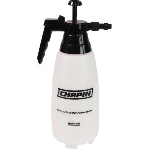 imageChapin 10031 2 Liter52 Gallon Handheld MultiPurpose Garden Pump Sprayer with Adjustable Brass Nozzle Thumb Trigger with Lockon Feature Translucent White68 Ounce  Consumer