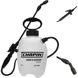 imageChapin 16200 2Gallon Made in USA Garden Pump Sprayer with Ergonomic Handle Trigger Shut Off Adjustable Cone Nozzle and inTank Filter for Spraying Weeds Insects Fertilizers Translucent White1Gallon Deluxe