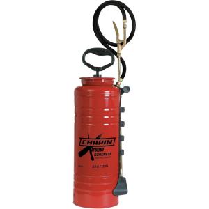 imageChapin 19054 35Gallon Extreme TriPoxy Professional Industrial Concrete Open Head Tank Sprayer RedUpgraded ProfessionalUse Steel Sprayer