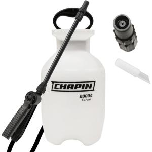 imageChapin 20003 Made in USA 3 Gallon Lawn and Garden Pump Pressured Sprayer for Spraying Plants Garden Watering Lawns Weeds and Pests Translucent White1 Gallon Sprayer