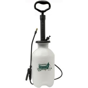 imageChapin 29002 Made in The USA 2Gallon Stand N Spray No Bend Pressure Pump Tank Sprayer for Lawn and Garden Insects Pest and Weeds Translucent White2Gallon
