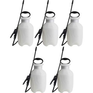 imageChapin International 20541 1 Gallon Lawn ampamp Garden MultiPurpose Sprayer with Foaming and Adjustable Nozzles Made in The USA 1Pack Translucent White5 Pack 1 Gallon
