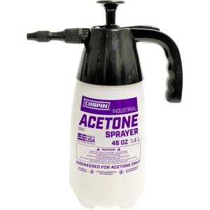 imageChapin 10027 Handheld Pump Sprayer 48oz Industrial Professional for Decorative Concrete Adjustable Poly Cone Spray Nozzle Straight or Shower Stream