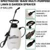 imageSpectracide 16422 2 Gallon MultiPurpose Lawn amp Garden Poly Tank Sprayer Made in The USA Adjustable Cone Nozzle 1Pack Translucent White2Gallon