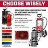 image:imageChapin 1449 Made in The USA Industrial and Professional 35Gallon Concrete and Sealer Pump Funnel Top Sprayer Brass Wand Nozzle and Shutoff TriPoxy Steel Tank for Triple Protection BlackTop Sprayer